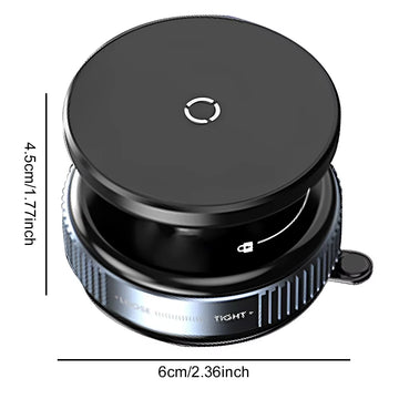 For Magsafe Magnetic Vacuum Car Phone Holder Suction Cup 360° Rotation Universal Navigation Bracket for Iphone/Samsung/Xiaomi