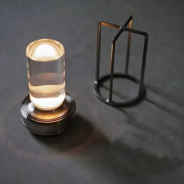 Rechargeable LED Touch Table Lamp for Bedside, Bedroom, and Restaurant Ambiance - Prime Choice