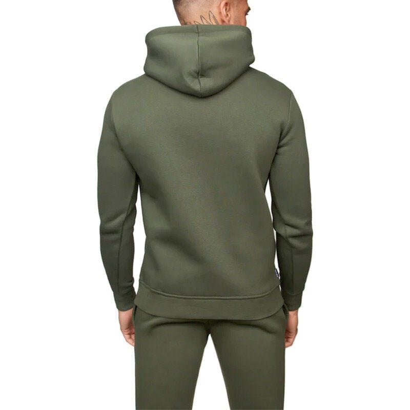 Gym King Mens Full Tracksuits Bottom Set Pullover Hoodie Sweatshirt Gym Joggers - Prime Choice