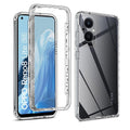 Case for OPPO A16S Find X5 Reno8 Lite A54 A94 Shockproof Cover 360 Clear Full
