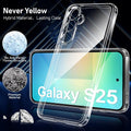 Clear Case for Samsung Galaxy S25+ Ultra S25 Silicone Gel Shockproof Phone Cover