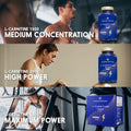 Natural L CARNITINE 1500Mg. Fat Burner Pills Supplement. Improves Sports Performance, Weight Loss & Provides Energy Resistance. 