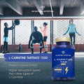 Natural L CARNITINE 1500Mg. Fat Burner Pills Supplement. Improves Sports Performance, Weight Loss & Provides Energy Resistance. 