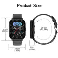 2.01 Inch Smartwatch, HD Wireless Call 100+ Sport Mode Smartwatches, Full Touch Wristwatch, Smart & Wearable Devices Smart Watch for Iphone & Android Smartphone, Watches for Men & Women, Wearable Devices, Touch Screen Android Watch