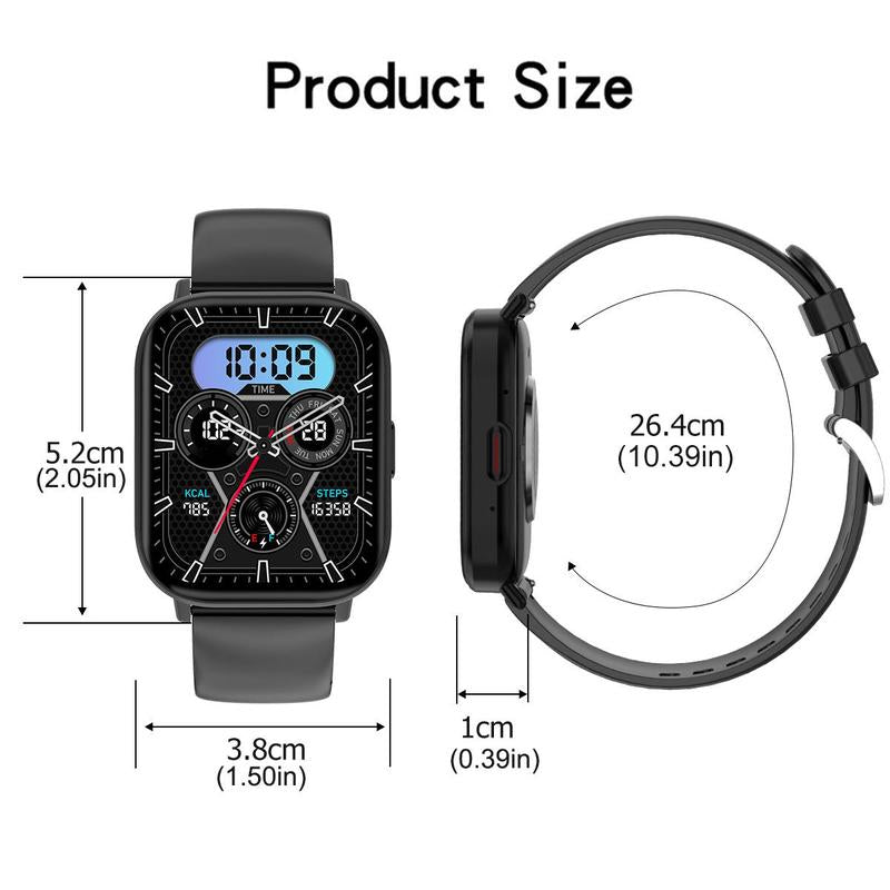 2.01 Inch Smartwatch, HD Wireless Call 100+ Sport Mode Smartwatches, Full Touch Wristwatch, Smart & Wearable Devices Smart Watch for Iphone & Android Smartphone, Watches for Men & Women, Wearable Devices, Touch Screen Android Watch