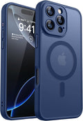 Case for Iphone 16 Pro Max 16 Pro 16 plus Shockproof Magnetic Magsafe Back Cover