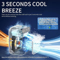 Portable Lightweight Personal Air Conditioner, USB Rechargeable Air Cooler Fan, Water Cooling Fan, Air Conditioning for Room Office, Universal Accessories, Multifunction, Home
