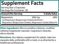 Magnesium Glycinate 200 MG per Serving Chelated for High Absorption, Gentle on Stomach, Non-Gmo, 60 Vegetarian Capsules