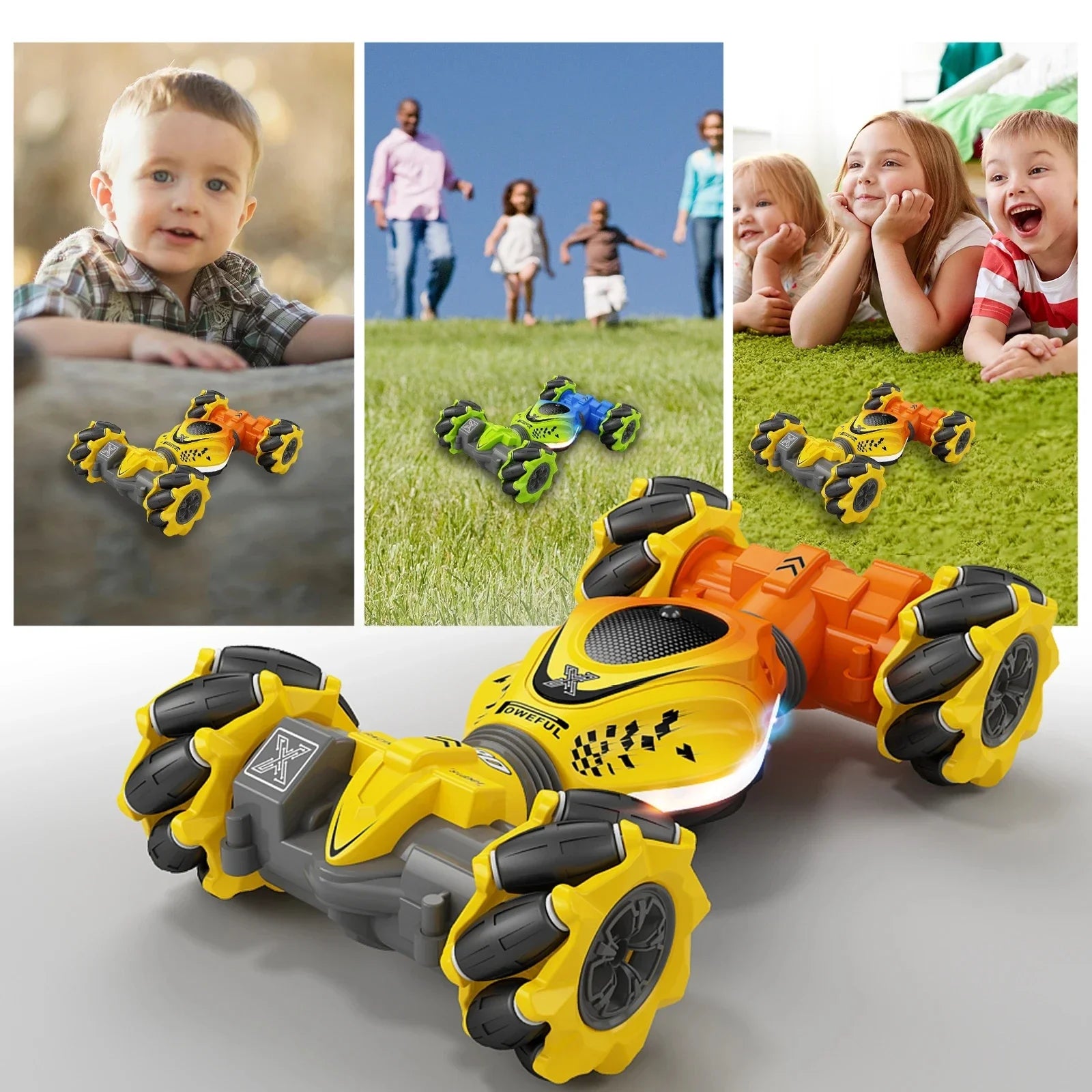 RC Car Toy 2.4G Radio Remote Control Cars RC Watch Gesture Sensor Rotation Twist Stunt Drift Vehicle Toy for Children Kids
