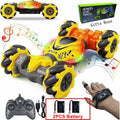 RC Car Toy 2.4G Radio Remote Control Cars RC Watch Gesture Sensor Rotation Twist Stunt Drift Vehicle Toy for Children Kids
