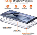 Clear Case for Samsung Galaxy S25+ Ultra S25 Silicone Gel Shockproof Phone Cover