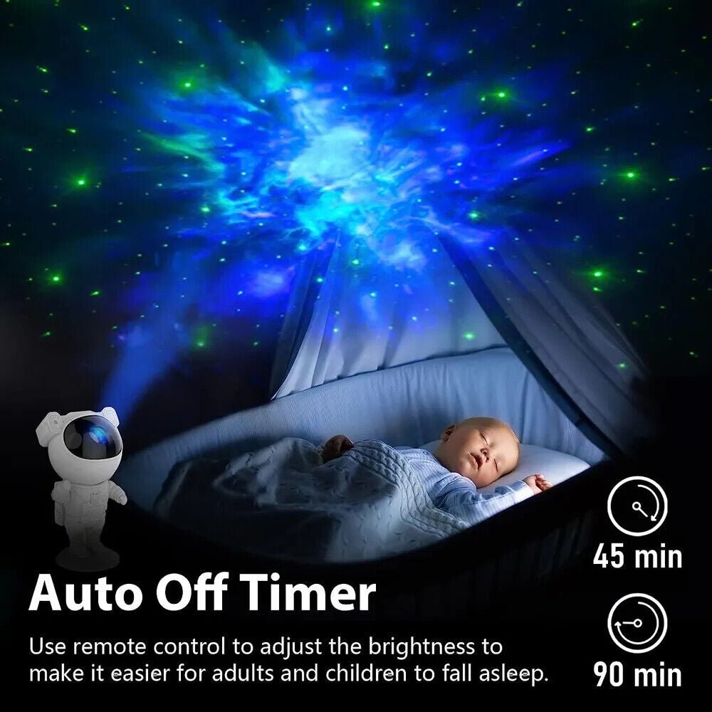 2024 New Astronaut LED Starry Galaxy Projector Night Light Lamp Nebula Moon Star - Prime Choice