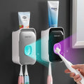 Automatic Toothpaste Dispenser Squeezer – Wall - mounted, Hands - Free, Touchless, Space - Saving Bathroom Organizer - Prime Choice
