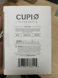 Back of a cup of coffee packaging with brand name and product details.