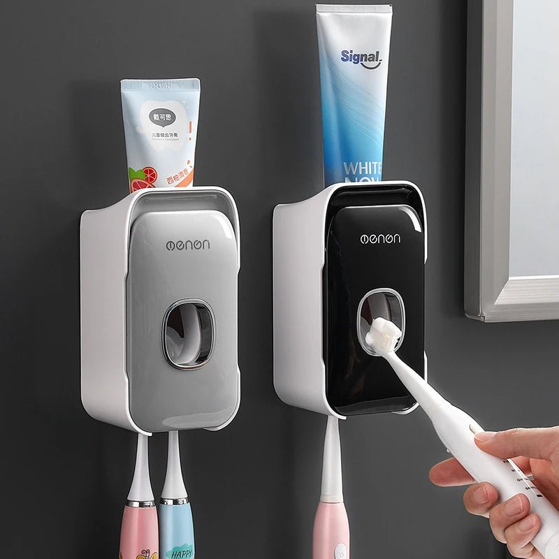 Automatic Toothpaste Dispenser Squeezer – Wall - mounted, Hands - Free, Touchless, Space - Saving Bathroom Organizer - Prime Choice