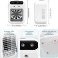 Portable Lightweight Personal Air Conditioner, USB Rechargeable Air Cooler Fan, Water Cooling Fan, Air Conditioning for Room Office, Universal Accessories, Multifunction, Home