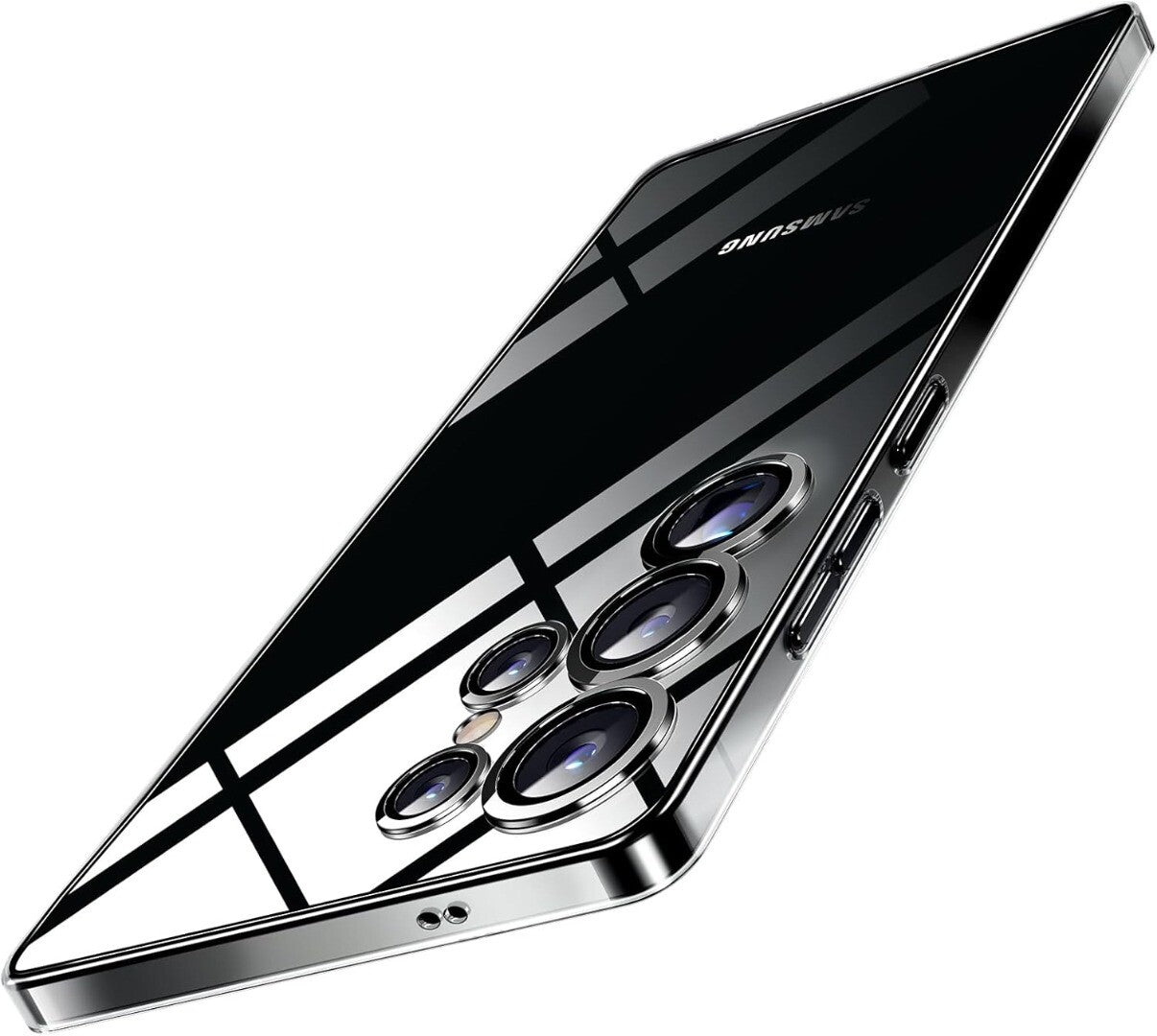 Clear Case for Samsung Galaxy S25+ Ultra S25 Silicone Gel Shockproof Phone Cover