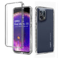 Case for OPPO A16S Find X5 Reno8 Lite A54 A94 Shockproof Cover 360 Clear Full