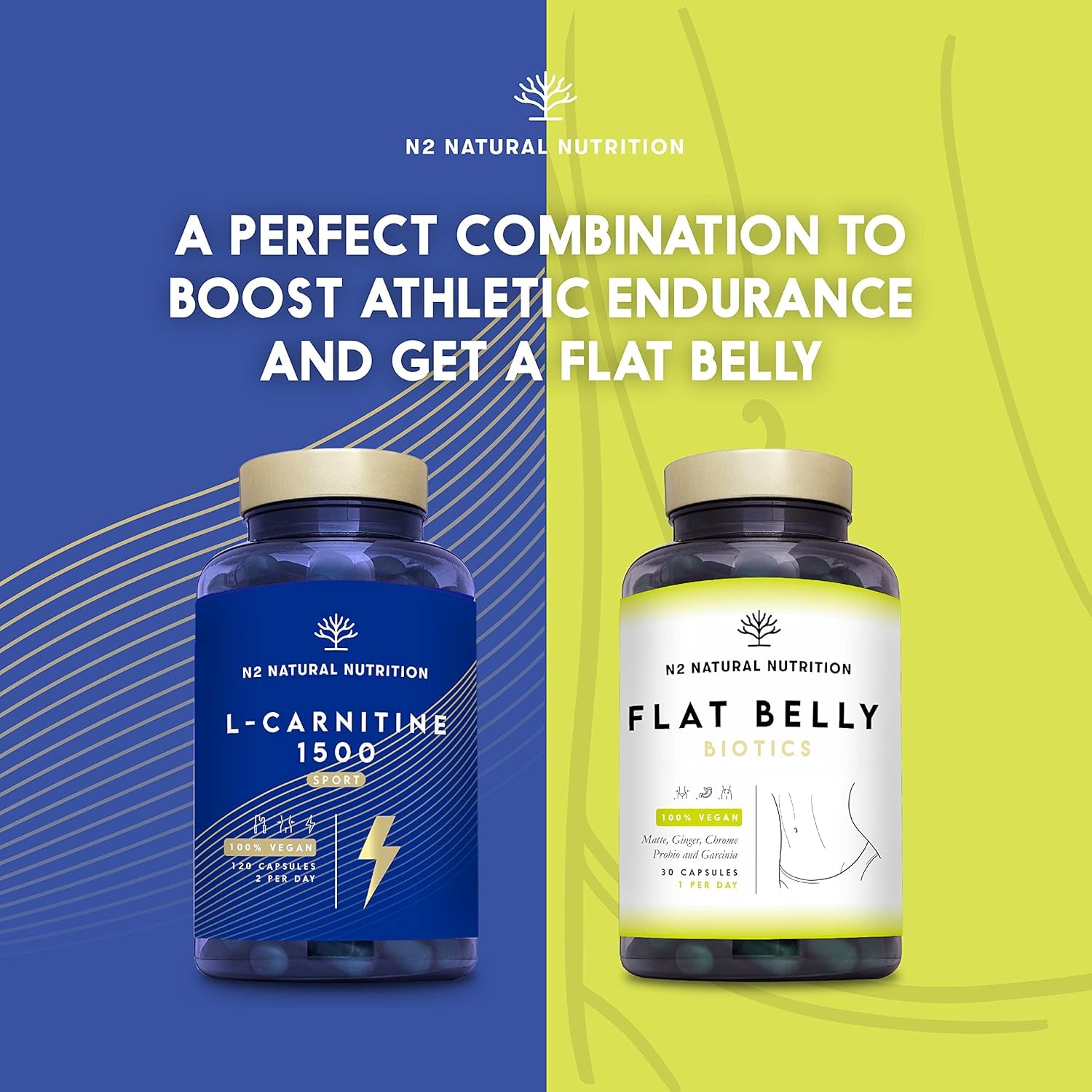 Natural L CARNITINE 1500Mg. Fat Burner Pills Supplement. Improves Sports Performance, Weight Loss & Provides Energy Resistance. 
