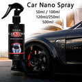 Car Scratch Repair Nano Spray 50/100Ml anti Scratch Hydrophobic Polish Nano Coating Water Displacing Polishing Wax Car Accessori