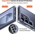 Clear Case for Samsung Galaxy S25+ Ultra S25 Silicone Gel Shockproof Phone Cover