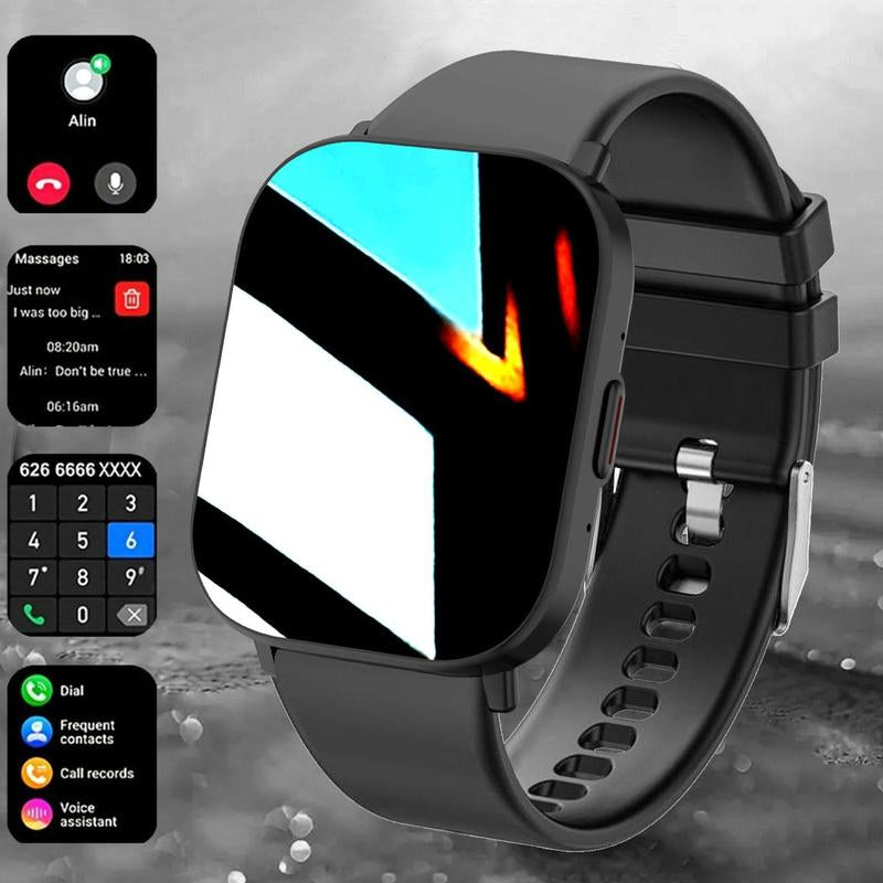 2.01 Inch Smartwatch, HD Wireless Call 100+ Sport Mode Smartwatches, Full Touch Wristwatch, Smart & Wearable Devices Smart Watch for Iphone & Android Smartphone, Watches for Men & Women, Wearable Devices, Touch Screen Android Watch