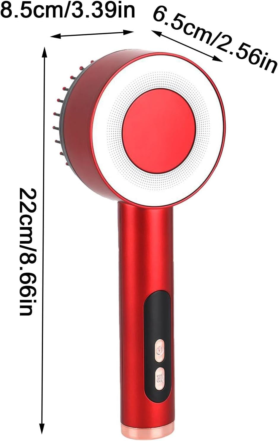 Oil Applicator | Scalp Massager Smart Oil Comb | Waterproof Electric Massage Comb, Red Light Massager, Hair Growth Brush, Hair Oil Dispenser for Home