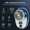 Mini Electric Razor Wet and Dry Washable Razor Fast Charging Digital Display Portable Electric Shaver 1 Hour Charge Time Upgrade - Prime Choice