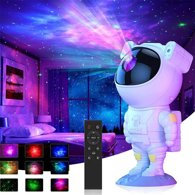 2024 New Astronaut LED Starry Galaxy Projector Night Light Lamp Nebula Moon Star - Prime Choice