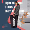 90L Large Laundry Basket (7 Colors), Waterproof Laundry Hamper, Laundry Bag with Padded Handles, Washing Basket Stands up Well, Collapsible Laundry Basket Easy Storage