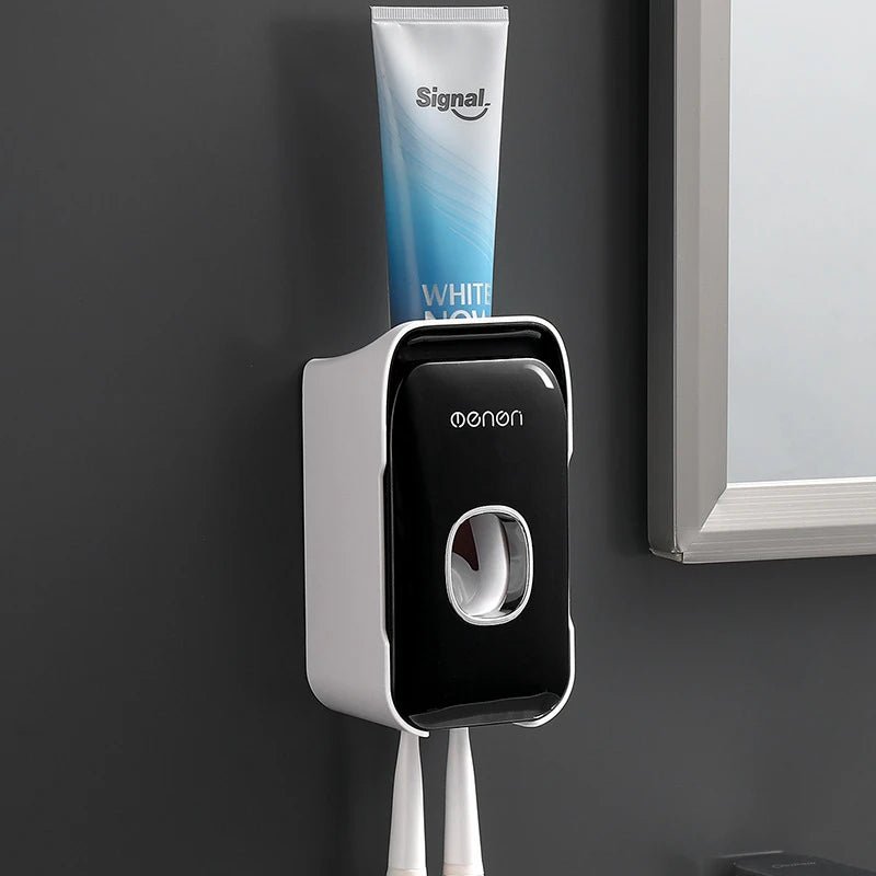 Automatic Toothpaste Dispenser Squeezer – Wall - mounted, Hands - Free, Touchless, Space - Saving Bathroom Organizer - Prime Choice